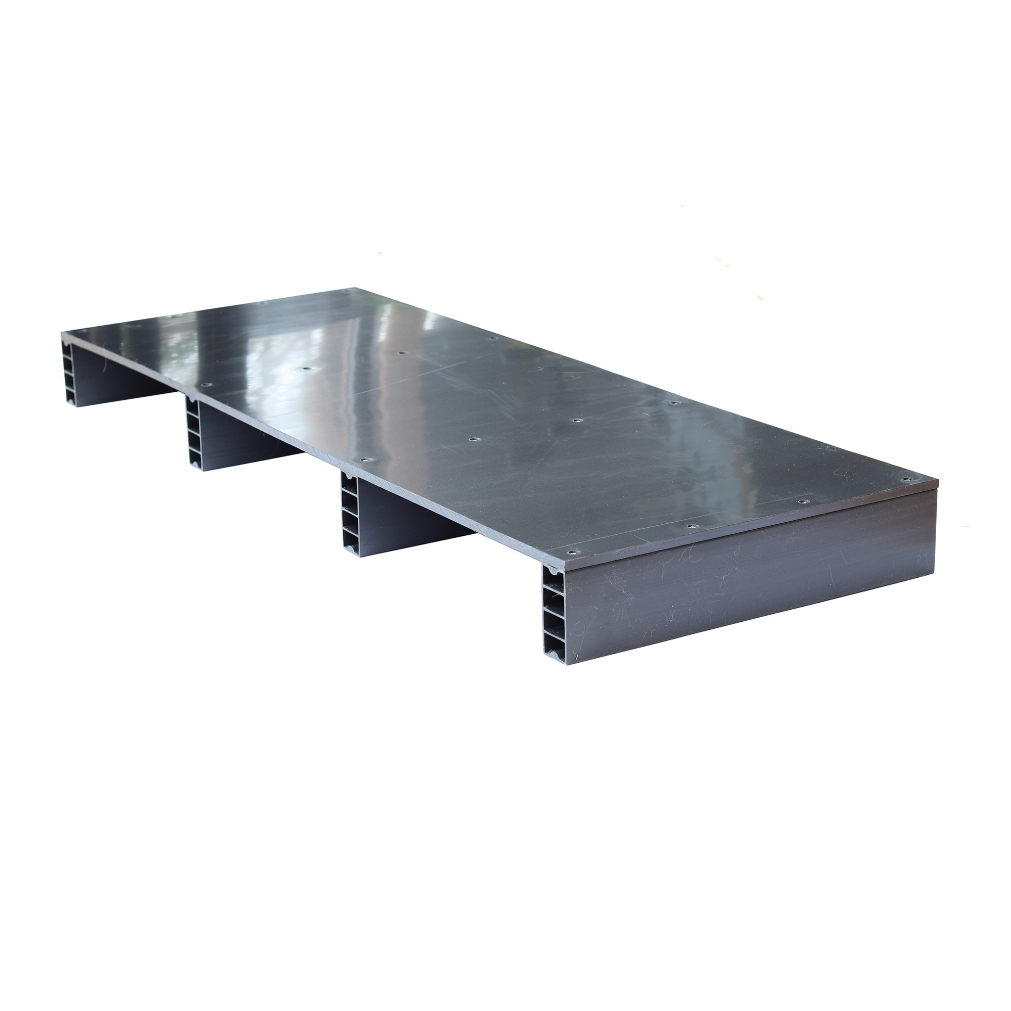 Jifram Extrusions, Inc. Flat Top Plastic Storage Pad , 18in.L x 48in.W x 3.875in.H, Model# 05000488